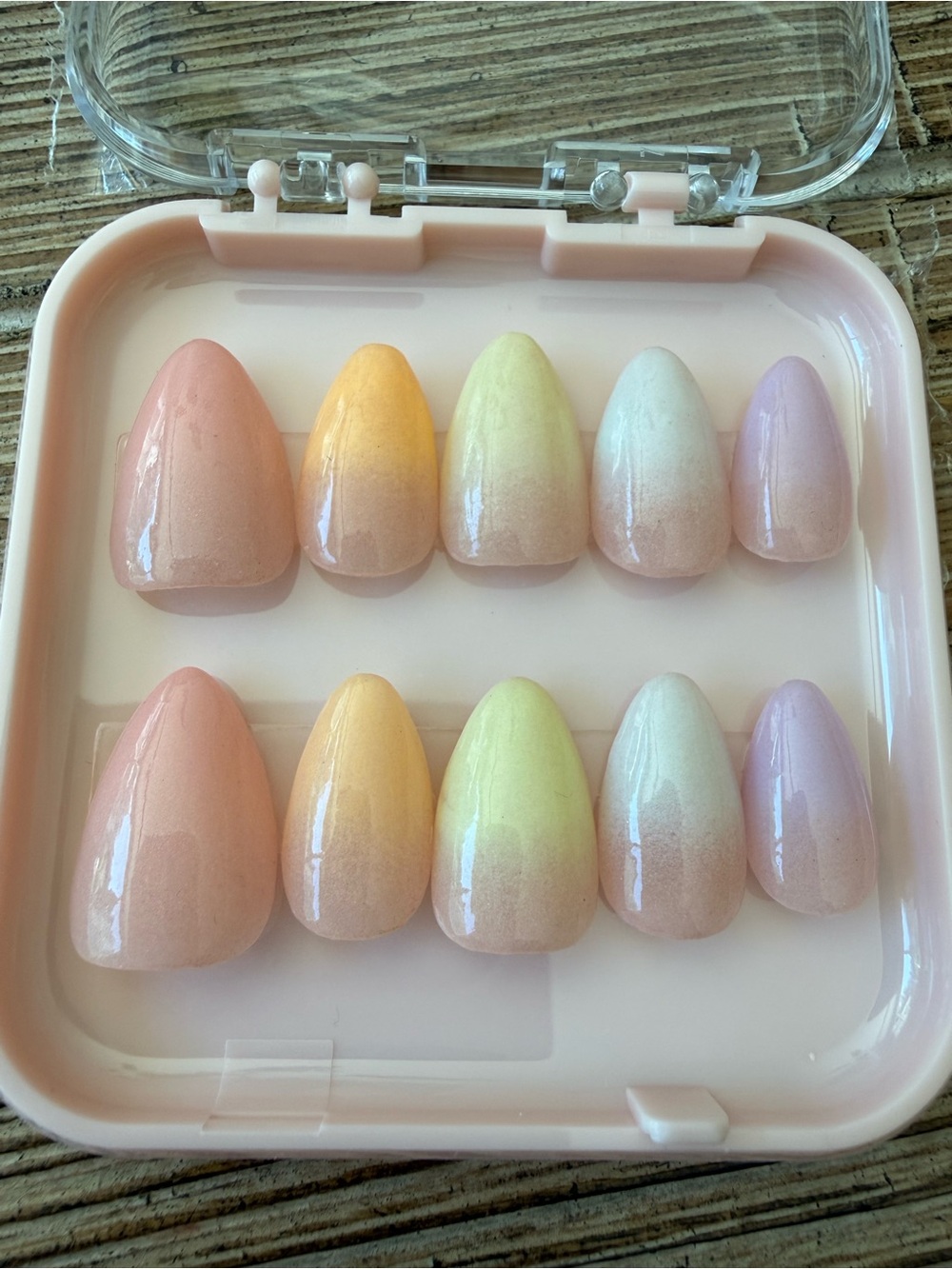 Pastel Ombre Press-On Nail Set